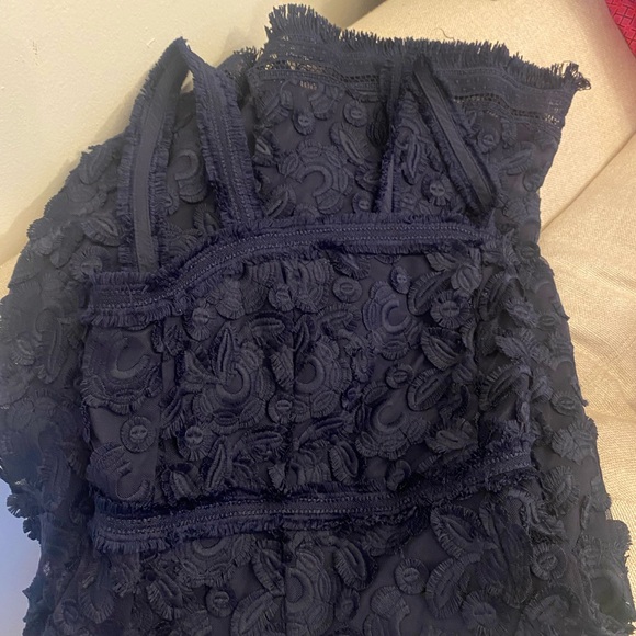 TRINA TURK beautiful dress, excellent Condition, navy blue, size 0 - Picture 4 of 13